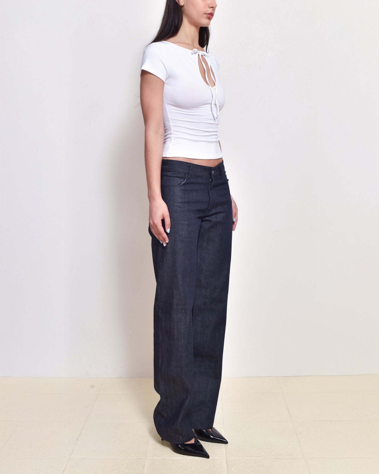 Orchid Cleo Keyhole Top
